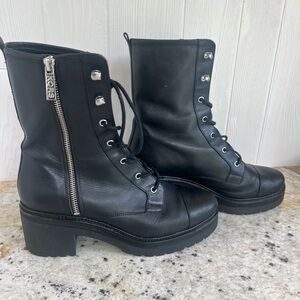 Michael Kors combat boots
